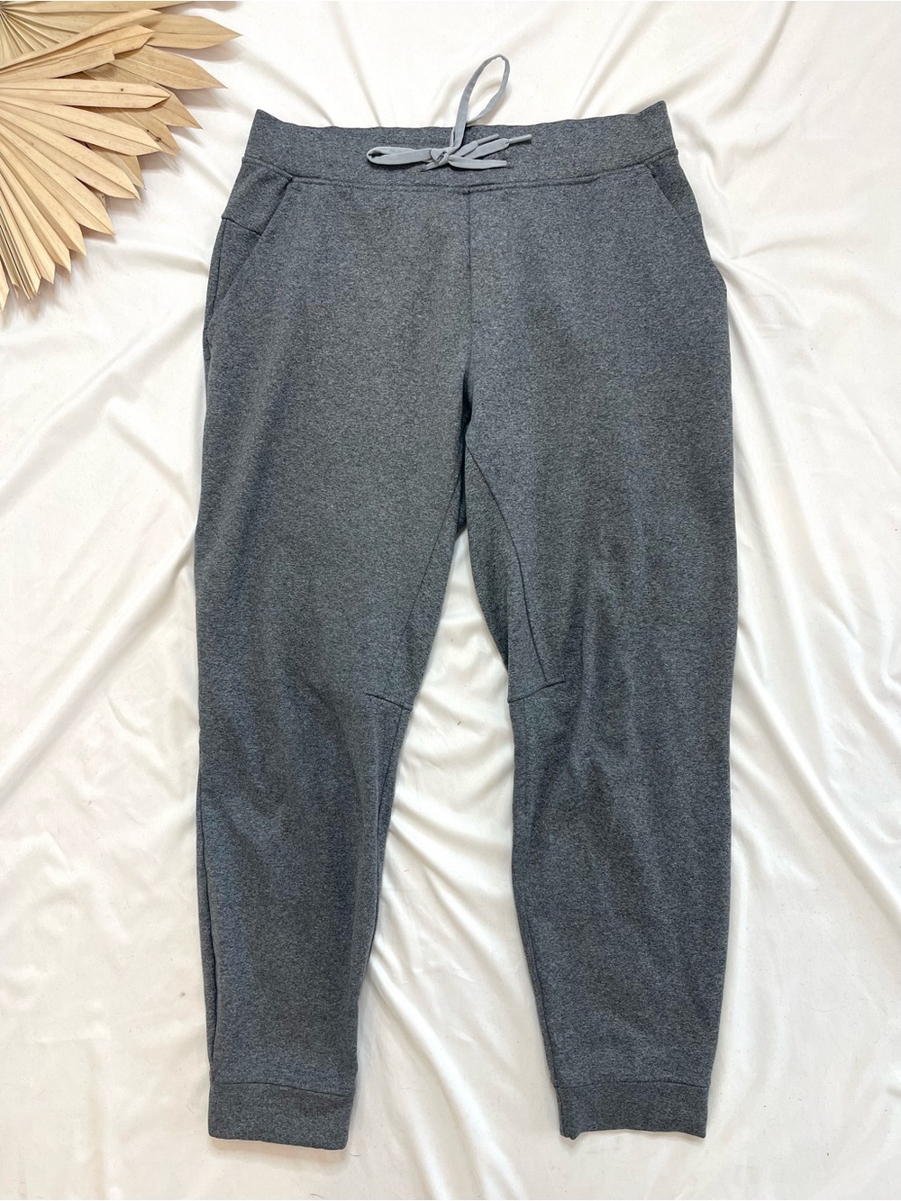 Lululemon Athletica City Sweat Grey Heathered Coal Thermo 29” Joggers Sweatpants